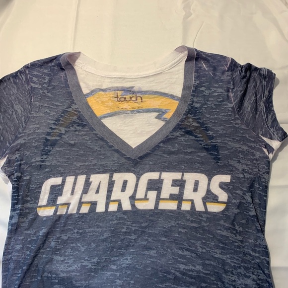 San Diego Chargers V-neck Tee Shirt - Picture 2 of 6